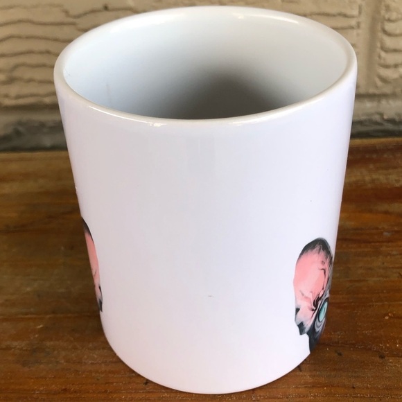 Sphynx Hairless Kitten On White Ceramic Coffee Mug - Picture 3 of 7